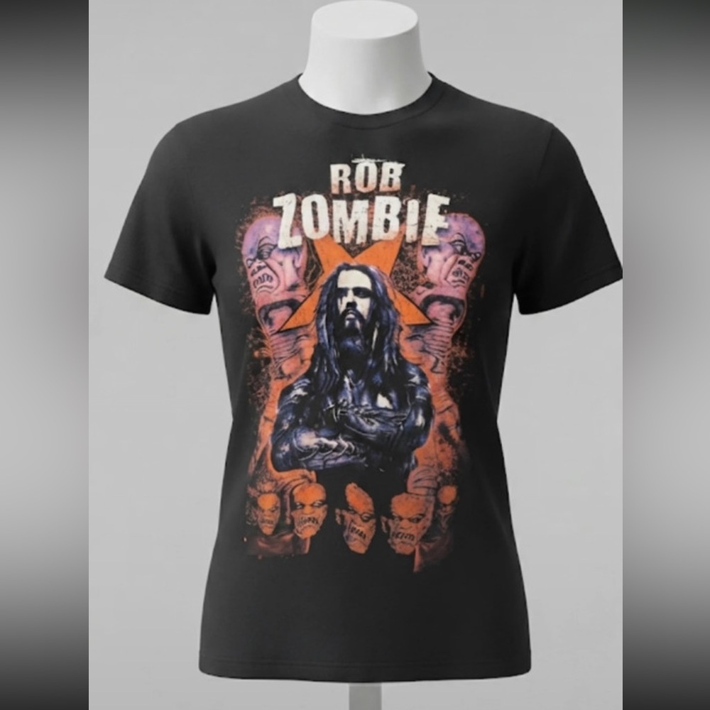 Rob Zombie “Demon Statues” tee md